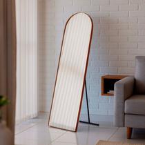 Espelho Orgânico Vitral 36x146cm com Suporte de Chão Decorativo Sala Banheiro Quarto Espelho Orgânico Vitral 36x146cm com Suporte de Chão Decorativo Sala Banheiro Quarto