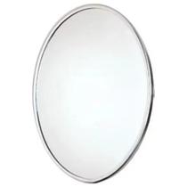 Espelho Oval Astra Alumínio 55x44cm LB3