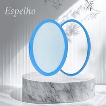 Espelho Oval Azul Proteção Guia Espiritual Ritual Umbanda e Candomblé Espelho Oval Azul Proteção Guia Espiritual Ritual Umbanda e Candomblé