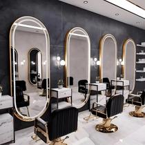 Espelho Oval Corpo Inteiro 170X70 com LED 3 Intensidades Jateado Lopazzi Quarto Sala Banheiro