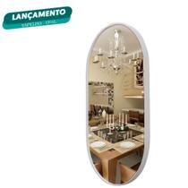 Espelho Oval Corpo Inteiro Com Moldura 76 X 43 Decoração - Landi Vendas
