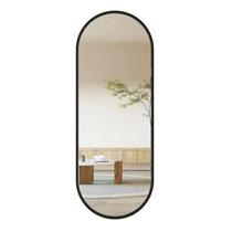 Espelho Oval Decorativo Com Moldura Corpo Inteiro 100x30 Top