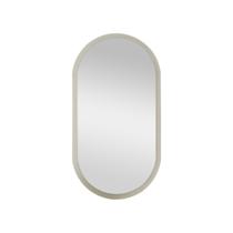 Espelho Oval Decorativo Laqueado para Hall 60x35cm - Mirage