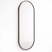 Espelho Oval Grande Corpo Inteiro com Moldura 170x70 Decoração Elegante