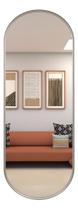 Espelho Oval Grande Corpo Inteiro com Moldura 170x70 Decorativo