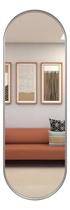 Espelho Oval Grande Corpo Inteiro com Moldura Metal 150x40