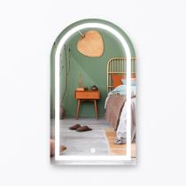 Espelho Oval Meio Corpo Jateado Com Led Decorativo Lapidado 50x80 50x90 60x80 70x90 80x100 Arco Espelho Oval Meio Corpo Jateado Com Led Decorativo Lapidado 50x80 50x90 60x80 70x90 80x100 Arco