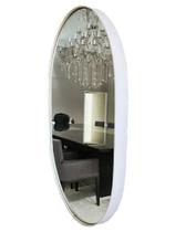 Espelho Oval Moderno Decorativo 60x47 cm - UNI