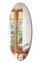 Espelho oval para banheiro casa e decoração - Vsc