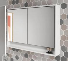 Espelho Painel Espelheira para Banheiro Petrópolis 80 MDF
