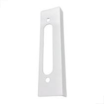 Espelho Para 1520 Fechadura Alvenaria Trinco Rolete Branco