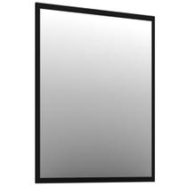 Espelho Para Banheiro Com Painel 58x90 Omega B06 Preto - Lyam Decor