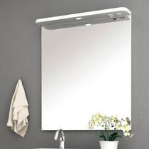 Espelho para Banheiro com Painel e LED Cora 80x89,5 cm Móveis Bosi