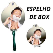 Espelho Para Box Em Acrilico Com Ventosa Barbear Maquiar