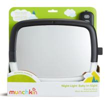 Espelho Para Encosto do Banco Traseiro Com Luz Munchkin Espelho Para Encosto do Banco Traseiro Com Luz Munchkin