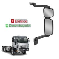 Espelho para Iveco Cursor Convexo c Desembaçador Elétrico LD