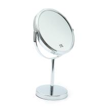 Espelho Para Maquiagem De Mesa Grande Dupla Face 5x Aumento