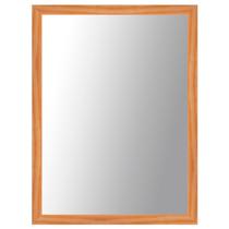 Espelho para Sala Moldura Madeira Maciça Retangular 100cmx50cm Decore Pronto