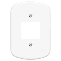 Espelho Placa P/ Interruptor Duplo Tampa F2 4x2 Fame Blanc