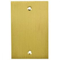 Espelho Placa P/Piso Metal 4X2 Cego Stamplac