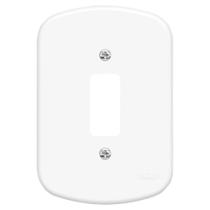 Espelho Placa Para Interruptor Tampa F1 4x2 Fame Blanc Espelho Placa Para Interruptor Tampa F1 4x2 Fame Blanc