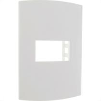 Espelho Placa Peesa Alfa P1502 4X2 1Modulo Branco