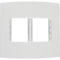 Espelho Placa Peesa Alfa P1555 4X4 4Modulo Branco