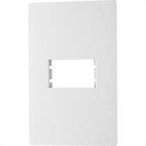 Espelho Placa Peesa Una Max P1702 4X2 1Modulo Branco