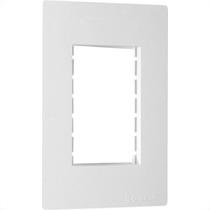 Espelho Placa Peesa Una Max P1703 4X2 3Modulo Branco Espelho Placa Peesa Una Max P1703 4X2 3Modulo Branco