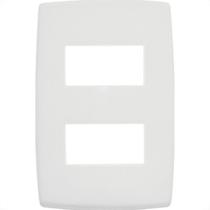 Espelho Placa Pial Plus 4X2 2Mod Paral 618506