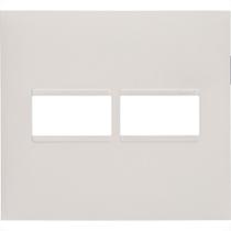 Espelho Placa Pial Plus+ Branco 4X4 2Mod.Horz 618511Bc Espelho Placa Pial Plus+ Branco 4X4 2Mod.Horz 618511Bc