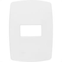 Espelho Placa Radial Modular Branco 4X2 1Mod 1703003 Espelho Placa Radial Modular Branco 4X2 1Mod 1703003