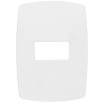 Espelho Placa Radial Modular Branco 4X2 1Mod 1703003 Espelho Placa Radial Modular Branco 4X2 1Mod 1703003