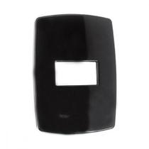 Espelho Placa Radial Modular Preto 4X2 1Mod 1704003 Espelho Placa Radial Modular Preto 4X2 1Mod 1704003