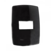 Espelho Placa Radial Modular Preto 4X2 1Mod 1704003 Espelho Placa Radial Modular Preto 4X2 1Mod 1704003