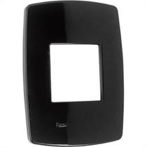 Espelho Placa Radial Modular Preto 4X2 2Mod.1704005 Espelho Placa Radial Modular Preto 4X2 2Mod.1704005