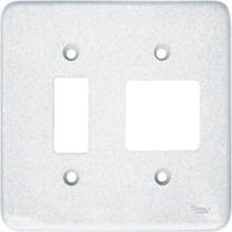 Espelho Placa Radial Pollar 1702012 4X4 1S+2S Espelho Placa Radial Pollar 1702012 4X4 1S+2S