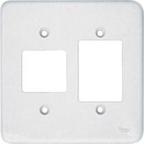 Espelho Placa Radial Pollar 1702015 4X4 2S+3S Espelho Placa Radial Pollar 1702015 4X4 2S+3S
