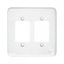 Espelho Placa Radial Pollar 1702016 4X4 3S+3S Espelho Placa Radial Pollar 1702016 4X4 3S+3S
