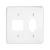 Espelho Placa Radial Pollar 1702026 4X4 2S+1T2P+T Espelho Placa Radial Pollar 1702026 4X4 2S+1T2P+T