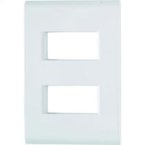 Espelho Placa Tramontina Liz 4X2 2Int Dist 106/206 Espelho Placa Tramontina Liz 4X2 2Int Dist 106/206