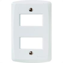 Espelho Placa Tramontina Lux 4X2 2Int Dist 105/206