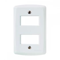 Espelho Placa Tramontina Lux 4X2 2Int Dist 105/206 Espelho Placa Tramontina Lux 4X2 2Int Dist 105/206