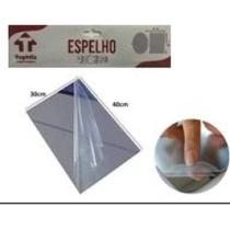 Espelho plástico adesivo oval 40x30cm 0078 Top Mix Espelho plástico adesivo oval 40x30cm 0078 Top Mix