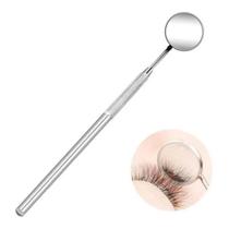Espelho Precisao Extensao Alongamento Cilios Dentista Prata Fan Nails