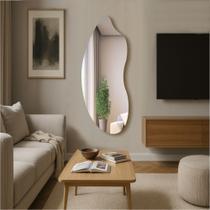 Espelho premium Organico Closet Hall Salão Quarto decoração Luxuosa Ekasa Espelho premium Organico Closet Hall Salão Quarto decoração Luxuosa Ekasa