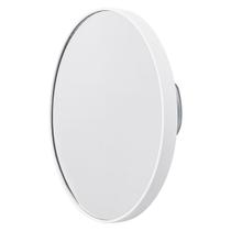 Espelho Redondo 14cm com Ventosa Sofisticado Resistente Para Cuidados pessoais Com Aumento Casa Quarto Banheiro Compacto - Uz