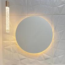 Espelho Redondo 60Cm X 60Cm com Led á PILHA ou FONTE Espelho Redondo 60Cm X 60Cm com Led á PILHA ou FONTE