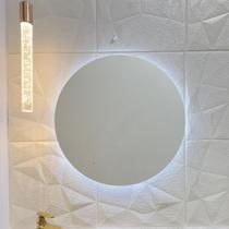 Espelho Redondo 70Cm X 70Cm com LED a PILHA ou FONTE Espelho Redondo 70Cm X 70Cm com LED a PILHA ou FONTE