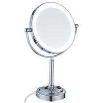 Espelho Redondo Com Iluminação Aumento de Imagem em 3X E6570 EM L 8 Italy Line